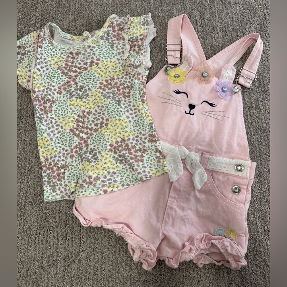 Little lass spring overalls - Picture 5 of 5